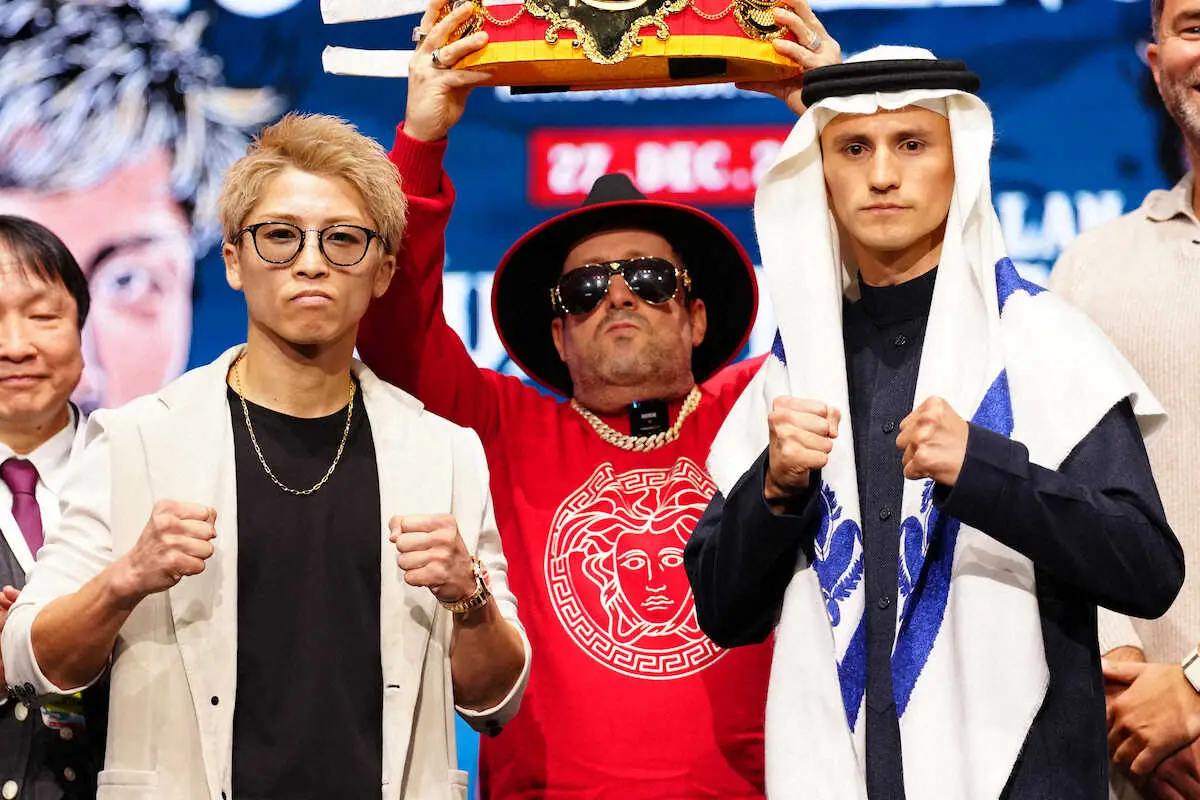 【画像・写真】大橋秀行会長「日本の侍は逃げも隠れもしない。覚悟を持って臨んでほしい」会見で対戦相手に“警告”