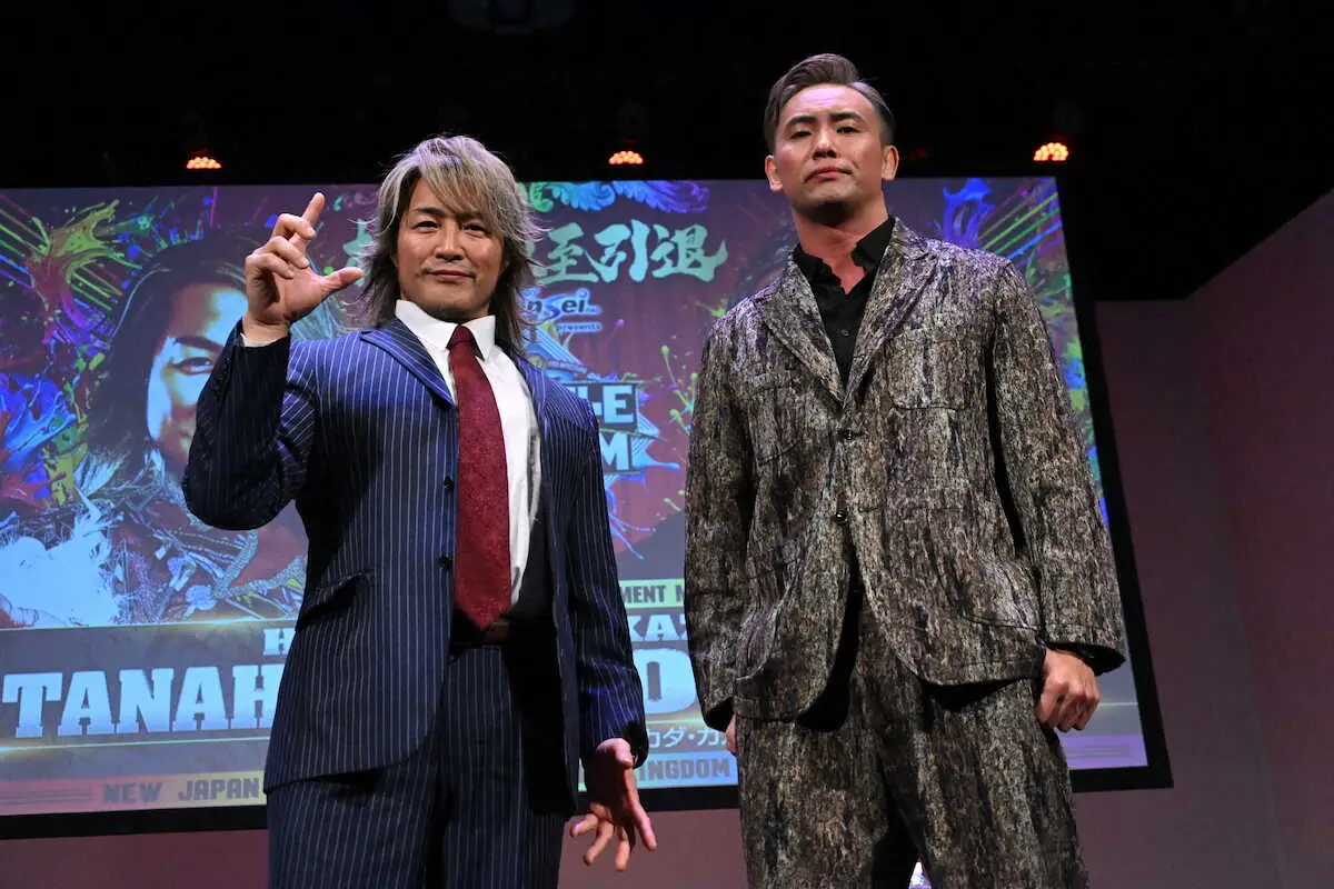 【画像・写真】【新日本】棚橋が最後にハイフライフロー100連発予告　オカダは「ボコボコに圧倒する」