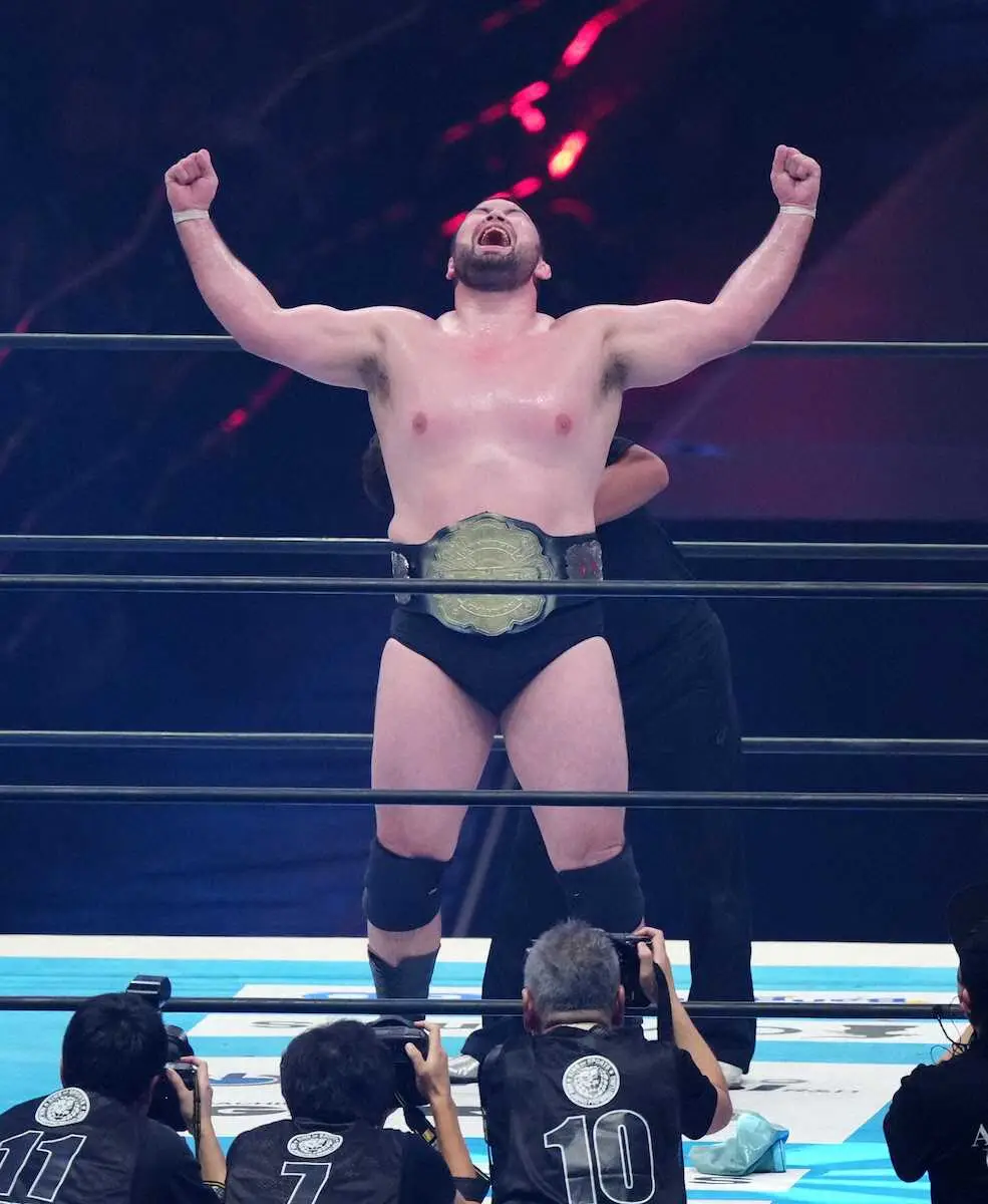 【画像・写真】【二宮清純の唯我独論】発言まで“満点”ウルフの堂々プロレスデビュー
