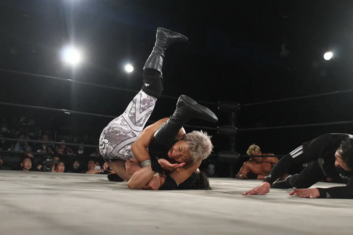 【画像・写真】【GLEAT】石田凱士＆KAZMAがタッグ王座防衛！石田が宣言「俺らBGIが中心を奪っていく」