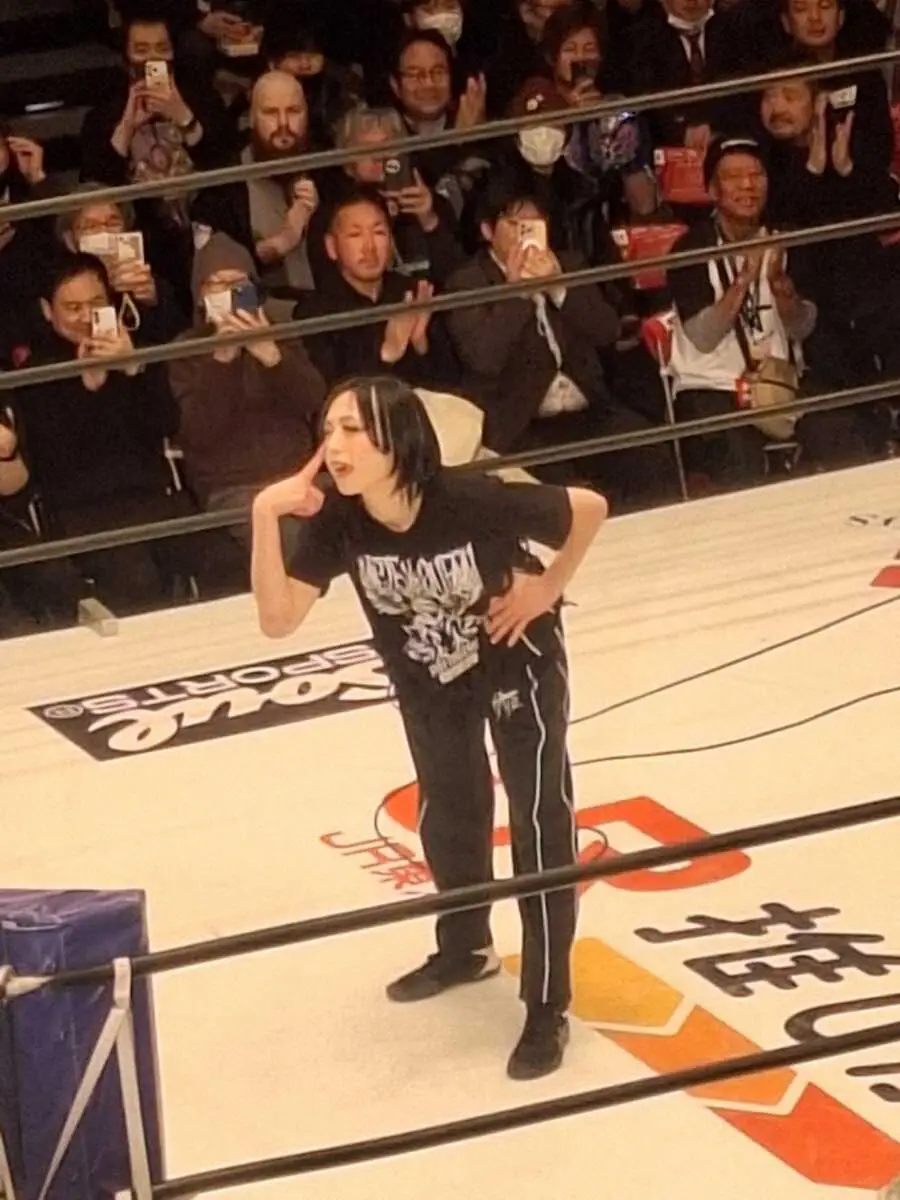 【画像・写真】【スターダム】沙弥様が試合前にリングに乱入しSキッドと乱闘「有給休暇が飽きたので復帰する」