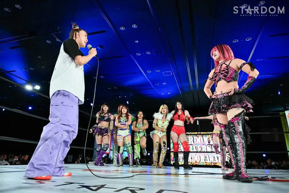 【画像・写真】【スターダム】フワちゃんにHATE軍の吏南が対戦要求　「私が吏南さんをぶっ潰します」