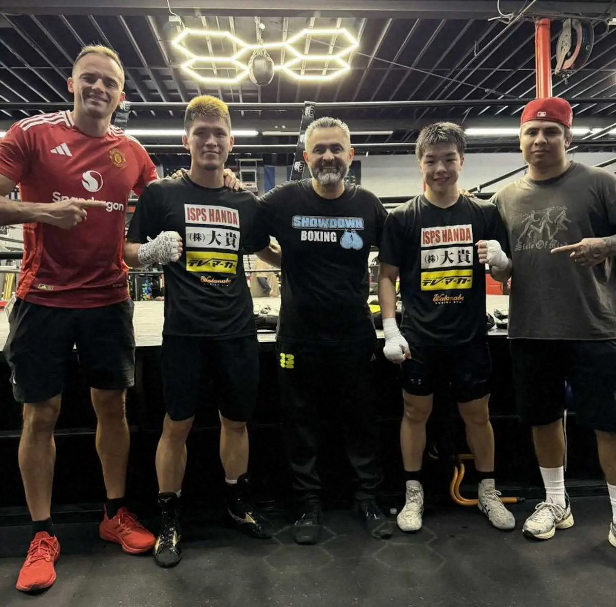【画像・写真】WBO－AP王者の宇津木秀＆東洋太平洋王者の横山葵海がLA合宿　名伯楽マニー・ロブレス氏の指導受ける
