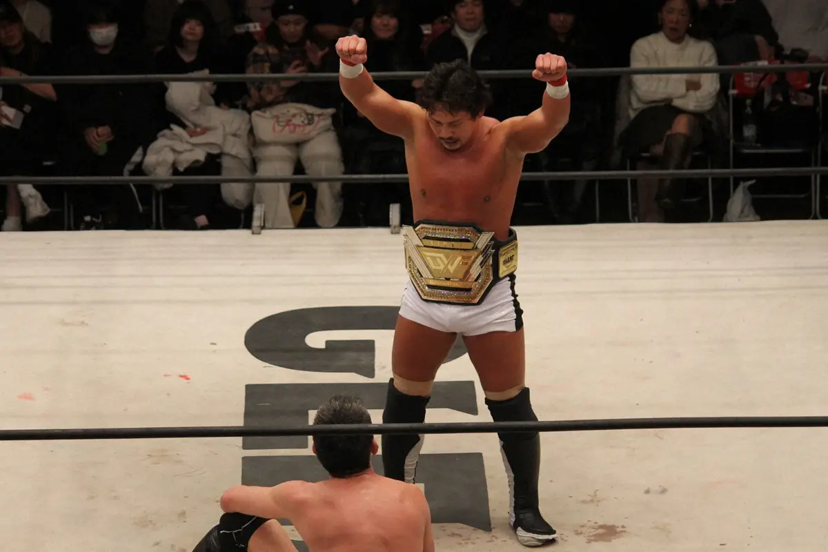 【画像・写真】【GLEAT】中嶋勝彦　LIDET UWF王座防衛！青木真也からタップアウト勝利「良い刺激もらった」