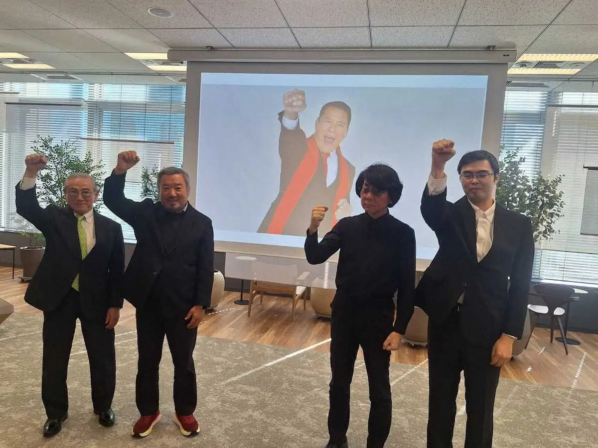 【画像・写真】「アンドロイド猪木」27年完成目指す　将来はプロレスのリングで戦う可能性も？！