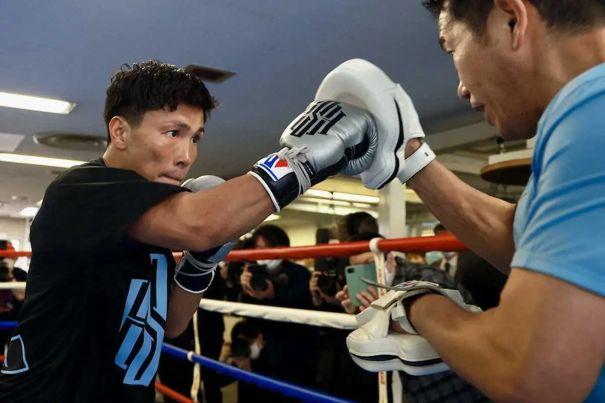 【画像・写真】3・15世界王座返り咲き狙う岩田翔吉　「いいWBCの日に」侍ジャパン準々決勝同日にWBCベルト奪取だ