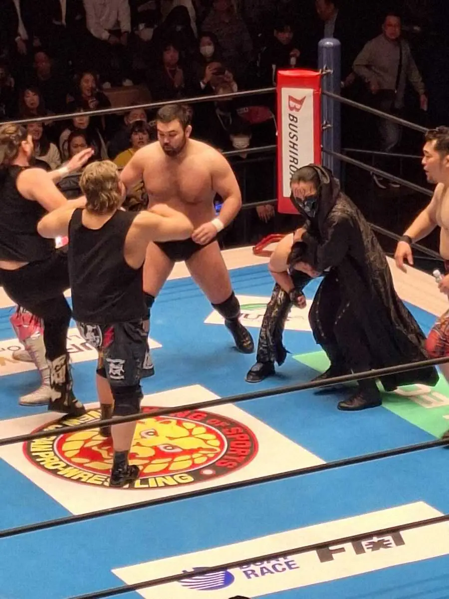 【画像・写真】【新日本】NJC初戦敗退のウルフが8人タッグで登場。3戦ぶりに勝利。「どん底からはい上がる」