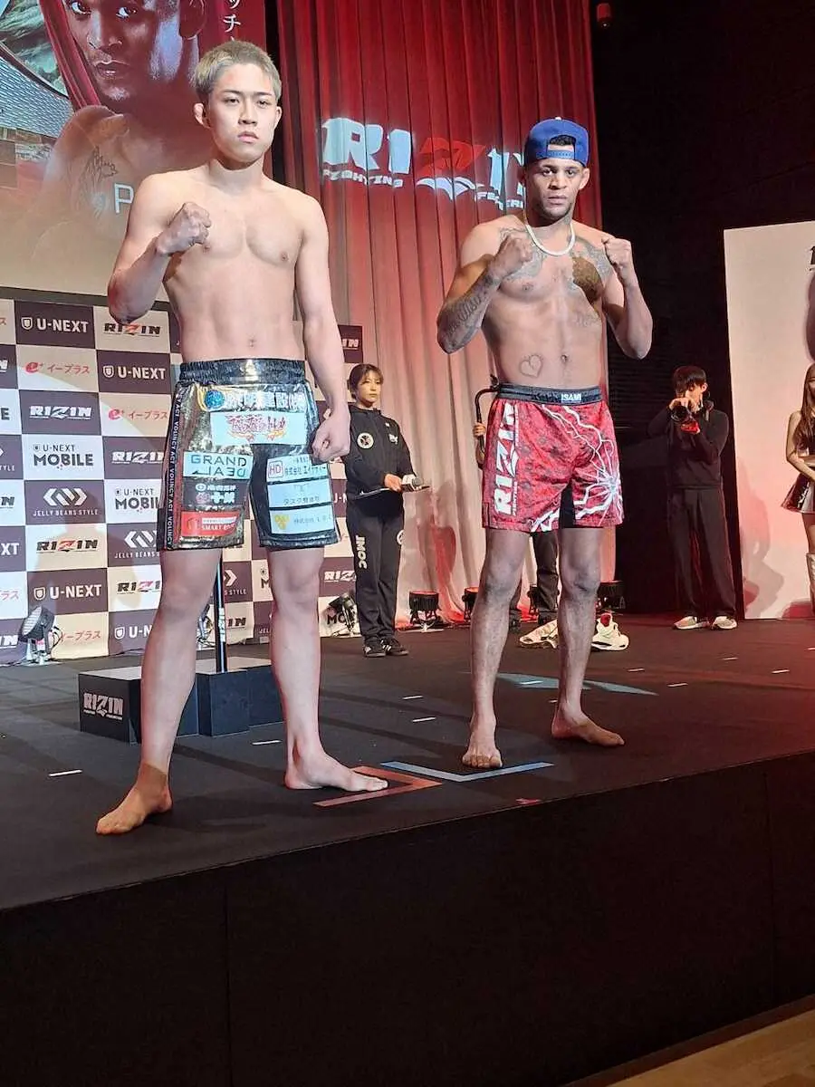 【画像・写真】【RIZIN】8日誕生日の秋元はジャストで計量パス「最高の誕生日にする」