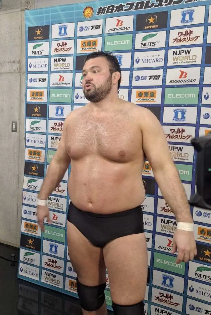 【画像・写真】【新日本】ウルフが藤波らと夢のタッグ結成　HOT軍に敗戦も「一緒に試合ができてよかった」