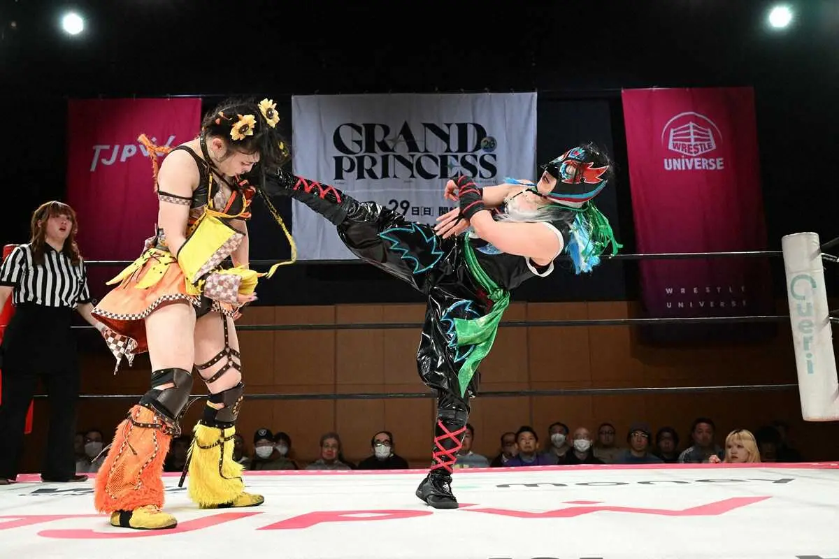 【画像・写真】【東京女子プロレス】「ハットリ桜」に生まれ変わる鳥喰かやがラストマッチで白星