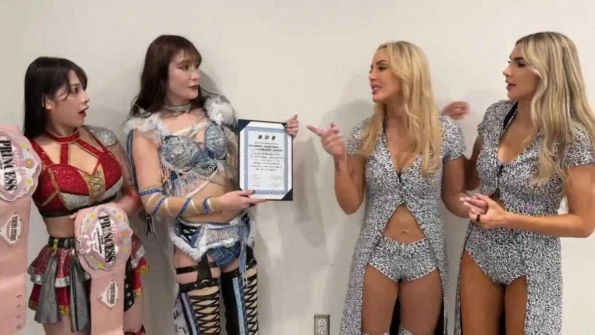 【画像・写真】【東京女子プロレス】元WWE女子タッグ王者ジ・インスピレーションが圧巻勝利「王座を獲りに行く」