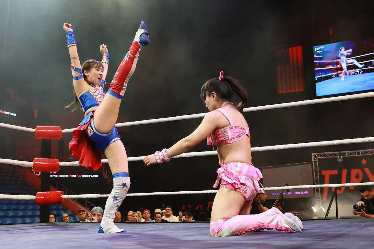 【画像・写真】【東京女子プロレス】渡辺未詩が最後の前哨戦で荒井優希の「Finally」被弾