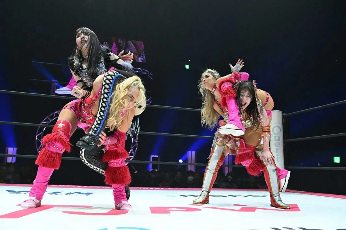 【画像・写真】【東京女子プロレス】ジ・インスピレーションがオーバーイーツを撃破　タッグ王座が海外へ流出