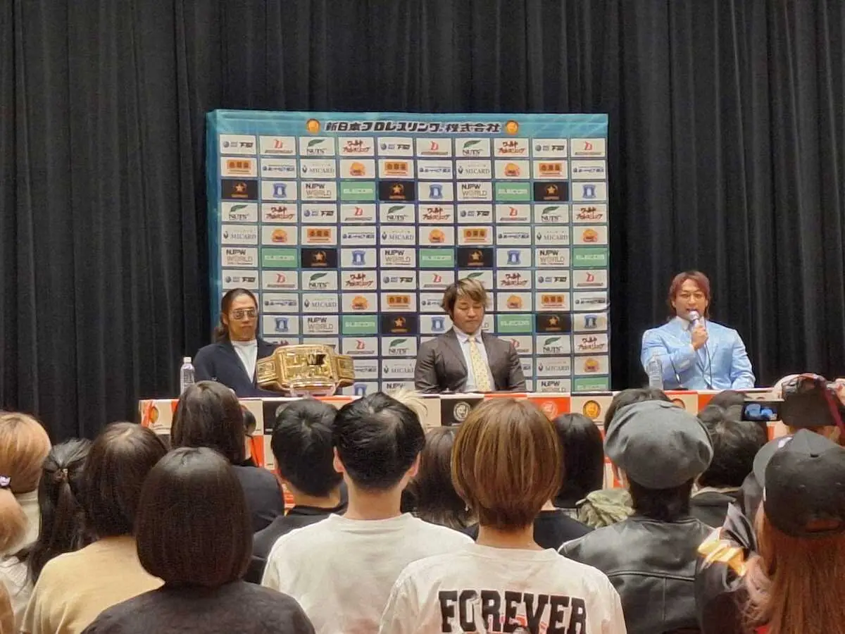 【画像・写真】【新日本】王者・TAKESHITAが昨年のG1のリベンジへ。海野は「15分で王者を倒す」