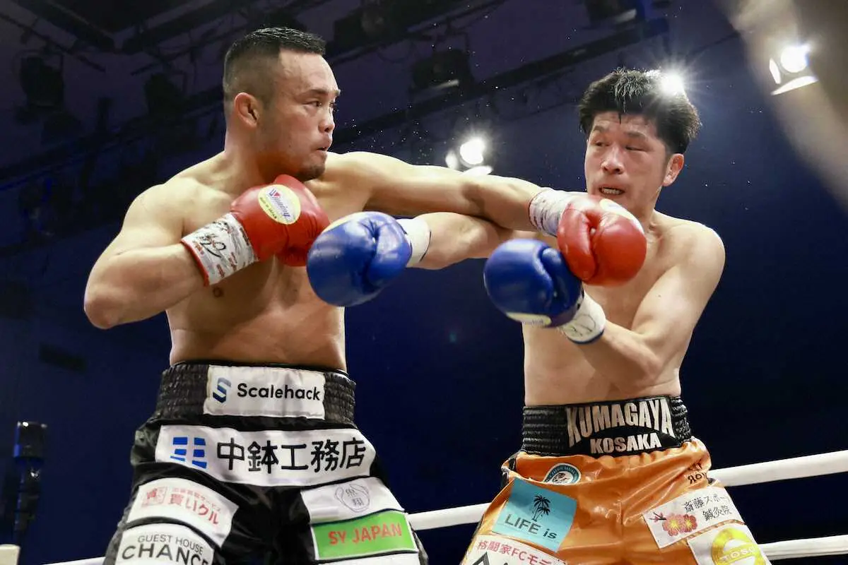 【画像・写真】“79歳対決”はダウン応酬の激闘！元キック世界王者の緑川創が7回TKOで東洋太平洋王座初防衛に成功