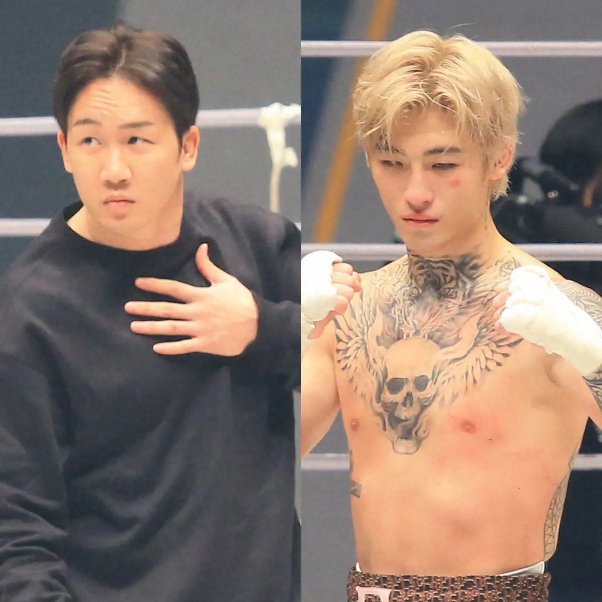 【画像・写真】【超RIZIN5】朝倉未来＆平本蓮が復帰！9・10京セラD　いきなりマイク舌戦！平本「早く引退しろ」