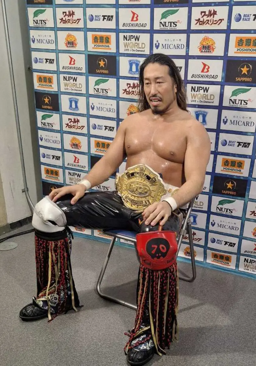 【画像・写真】【新日本】IWGP　GLOBALヘビー級王者・辻にAEWのアンドラデが挑戦表明「ふさわしい相手だ」