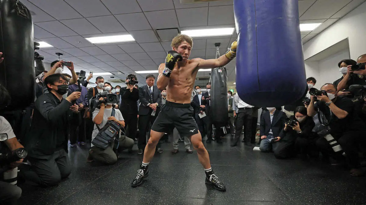 【画像・写真】井上尚弥　中谷潤人の「スタイルは僕の中に入り込んでいる。落とし込みやすかった」映像で確認怠らず