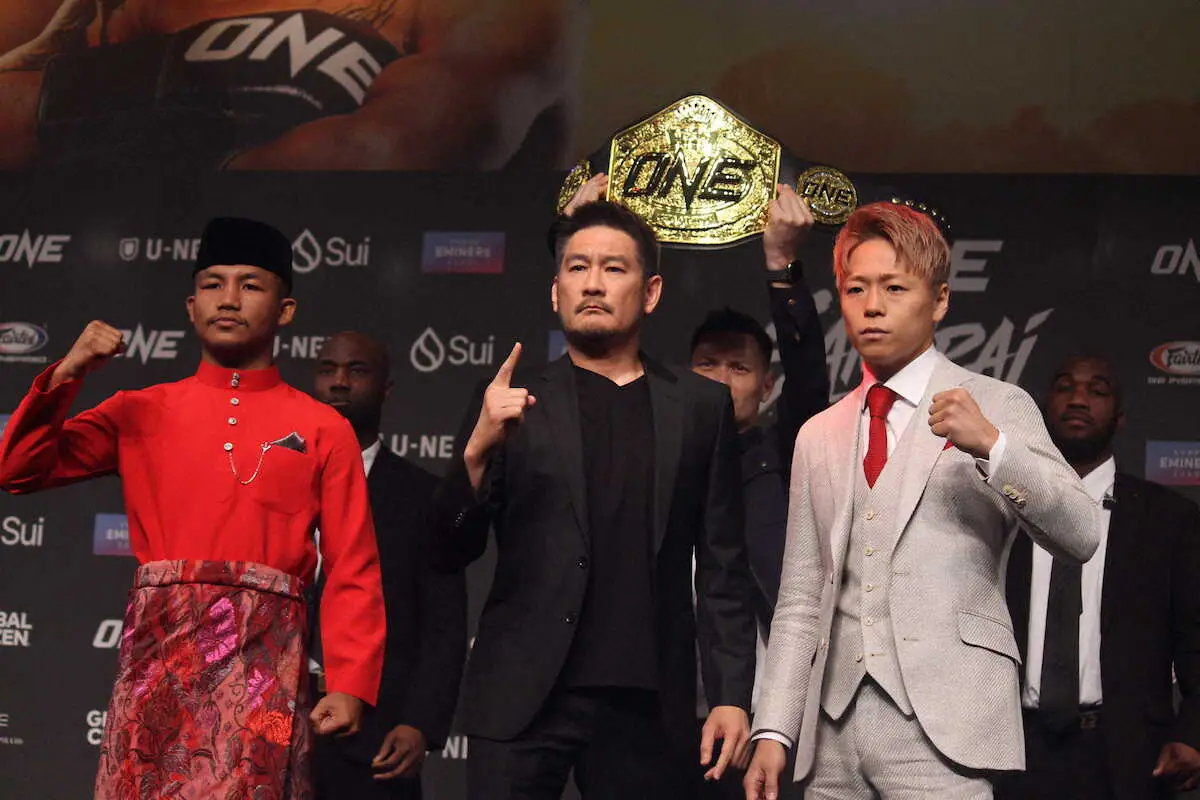 【画像・写真】【ONE】引退試合の武尊へ心理戦？公開練習でロッタンが不敵な予告「2Rまでボクシング勝負」