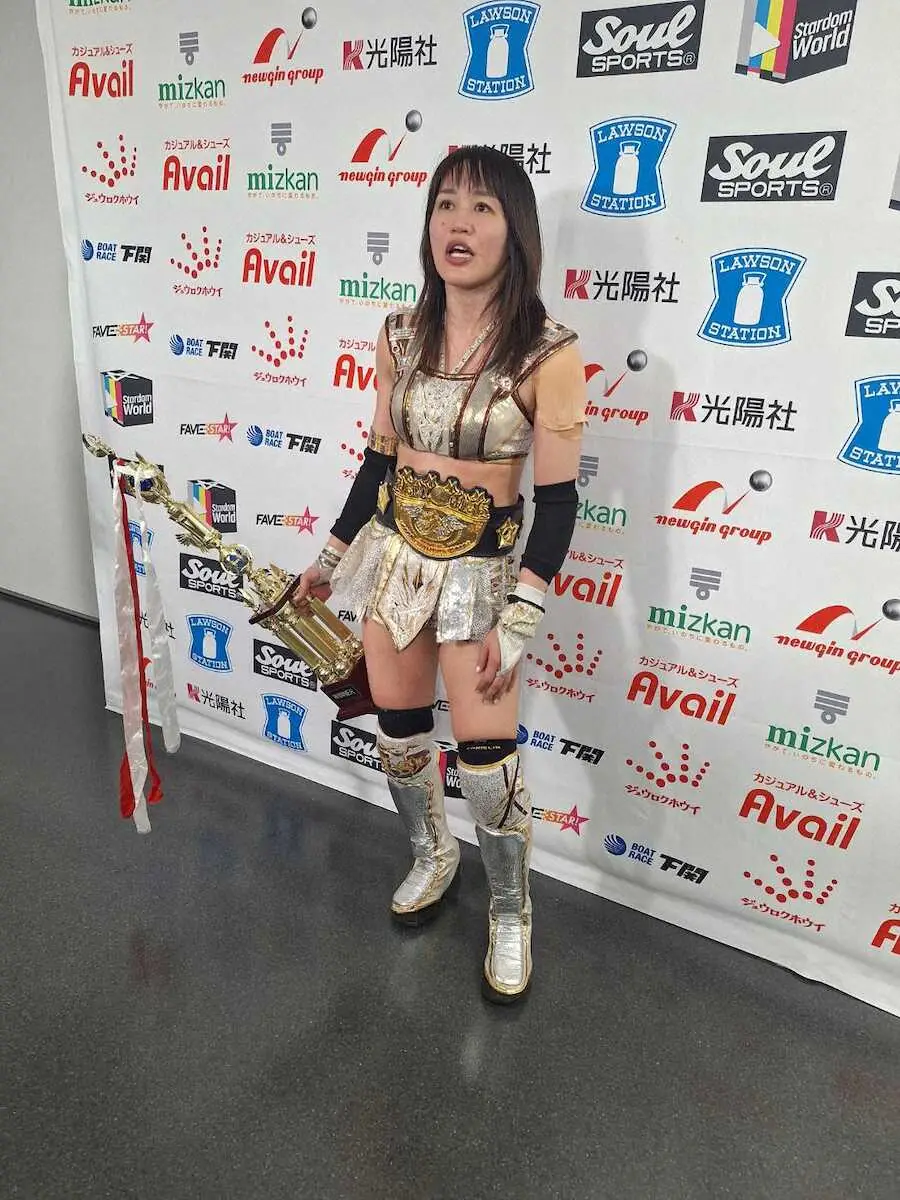 【画像・写真】【スターダム】IWGP女子王者の朱里が3度目の防衛に成功「どんどん防衛していく」