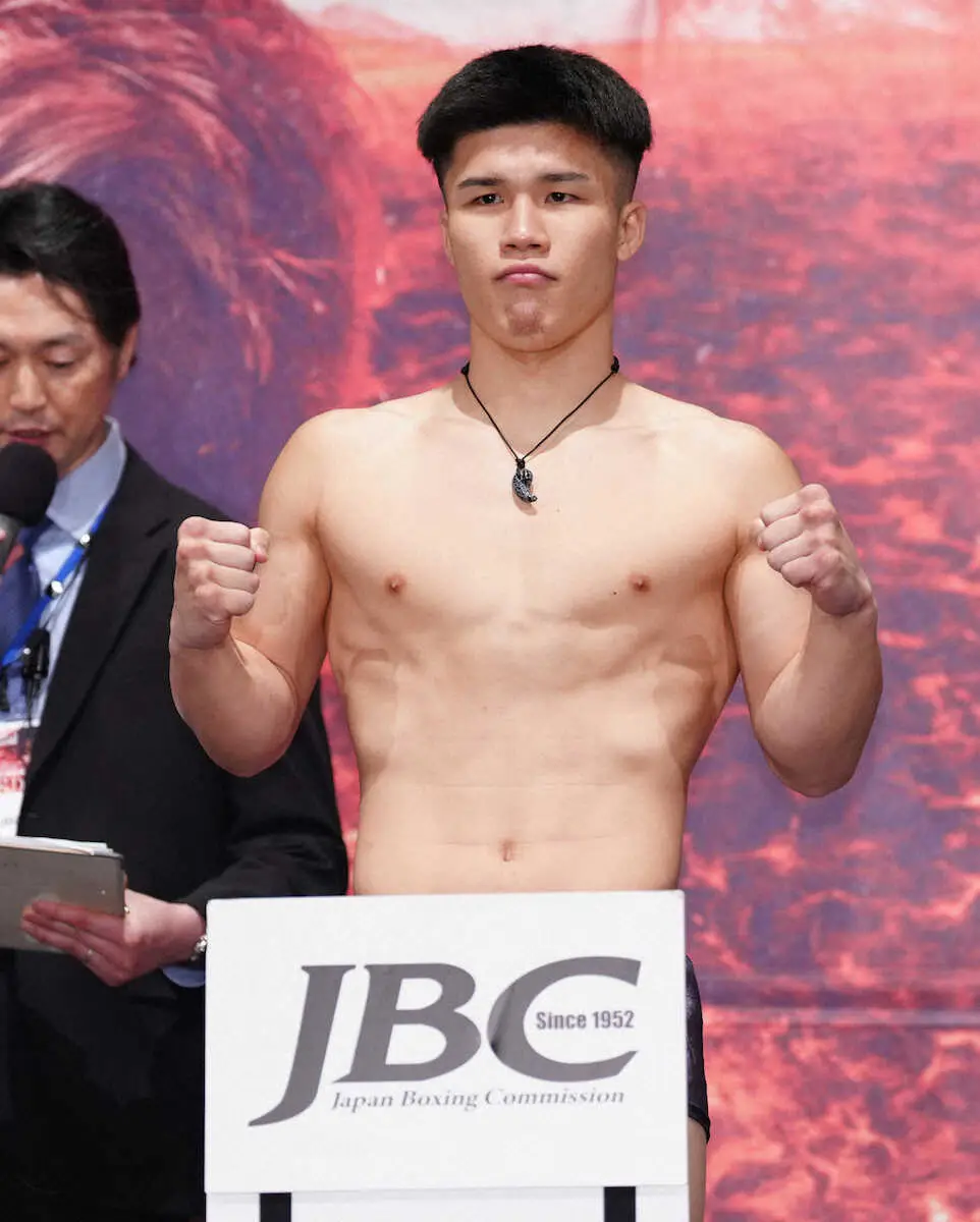 【画像・写真】KO決着必至の日本人ウエルター級頂上決戦　王者・田中空＆佐々木尽が前日計量一発パス