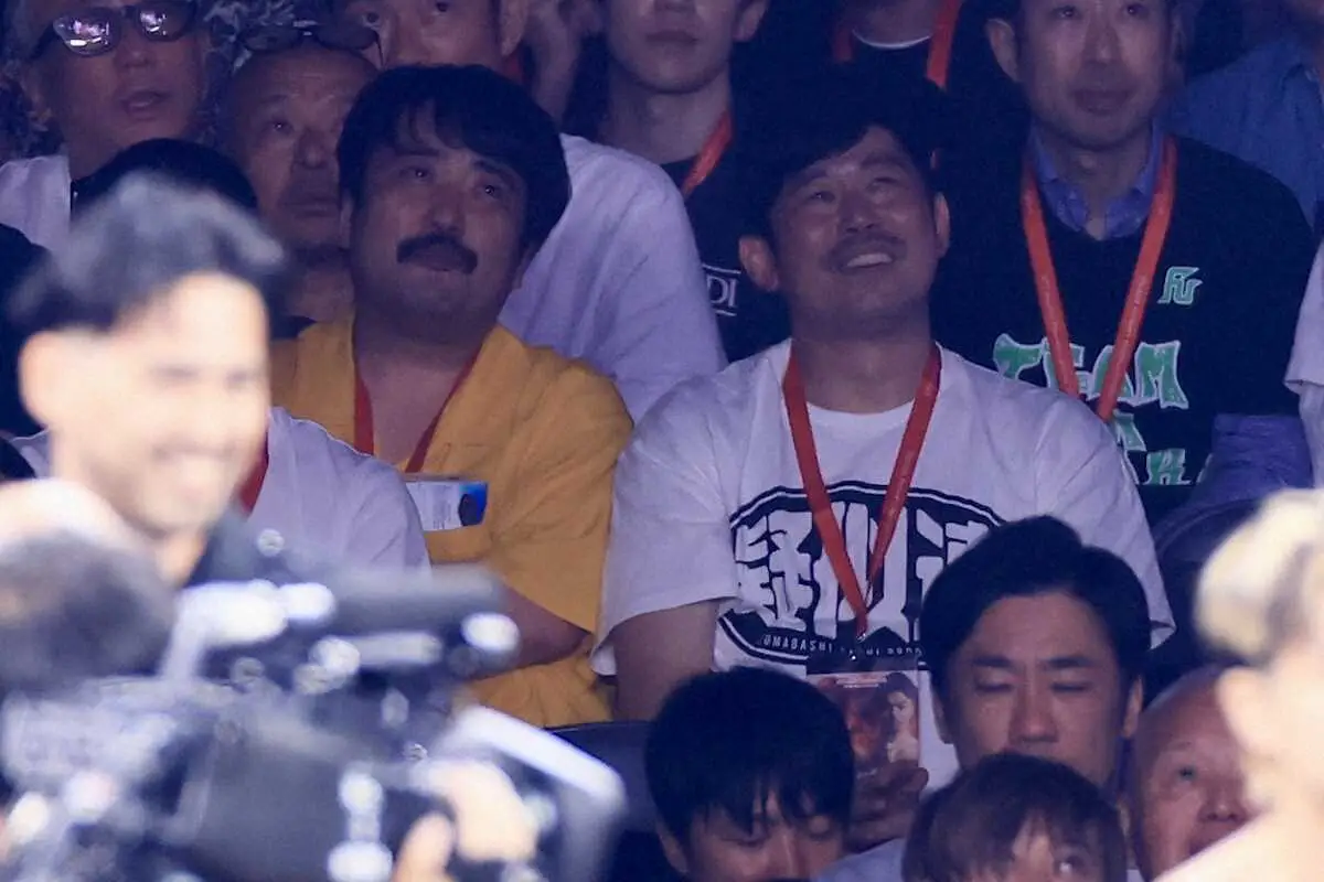 【画像・写真】列島大注目！尚弥VS中谷“世紀の一戦”に大物続々　現役世界王者に野球界レジェンド、お笑い芸人も熱視線