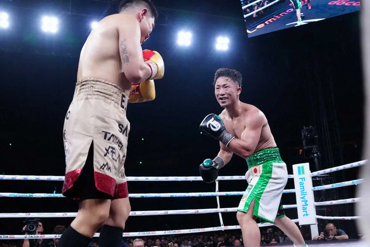【画像・写真】井上拓真「決まればしっかり倒すだけ」　“レジェンド”井岡一翔に判定勝利！那須川天心との再戦に言及