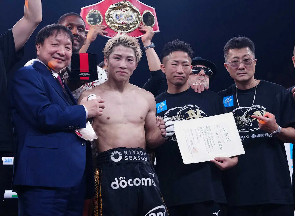 【画像・写真】井上尚弥　満場一致でPFP1位返り咲き！中谷戦勝利で「最強」証明“長期政権”へ