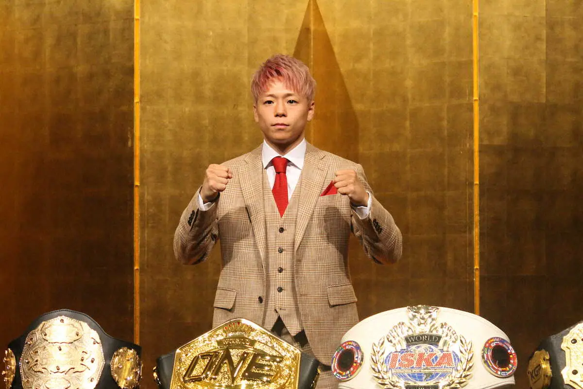 【画像・写真】武尊がONE殿堂入り！チャトリCEO「伝説的なキャリアに花添えた」　10月開催予定大会でセレモニー