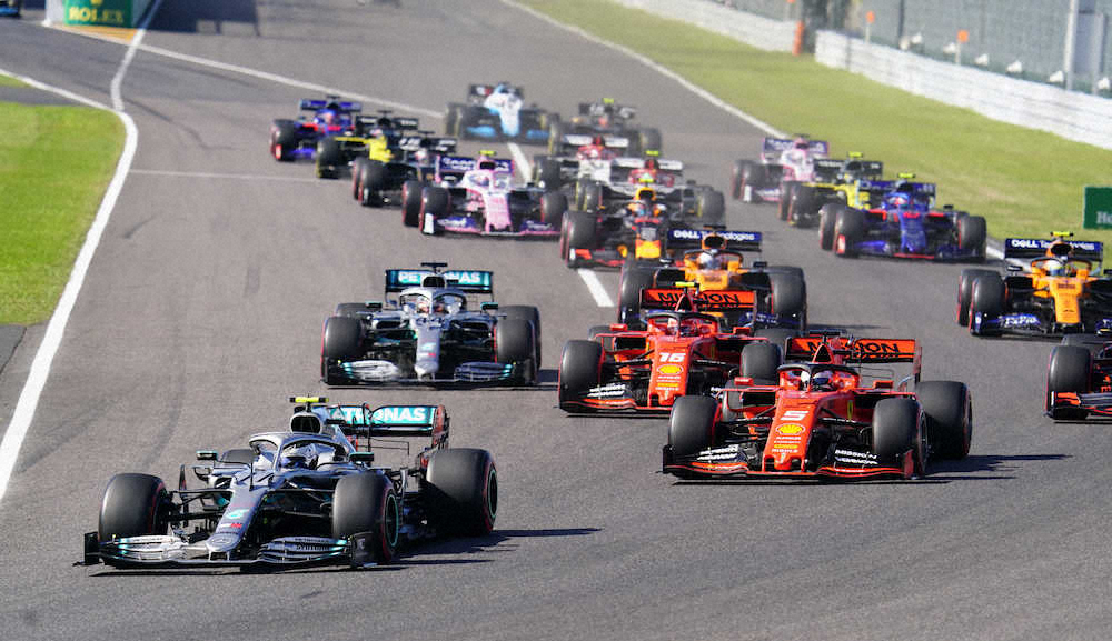 【画像・写真】ホンダ勢はアルボン4位　ボッタスが今季3勝目　F1日本GP決勝