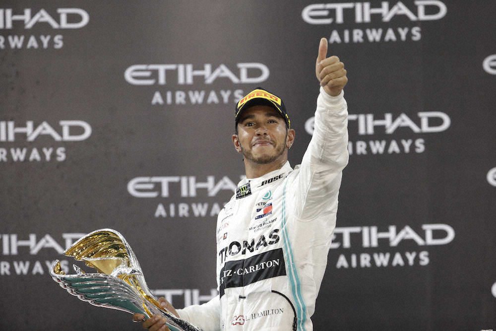 【画像・写真】F1最終戦・アブダビGPでハミルトンV　年間総合優勝に華を添える