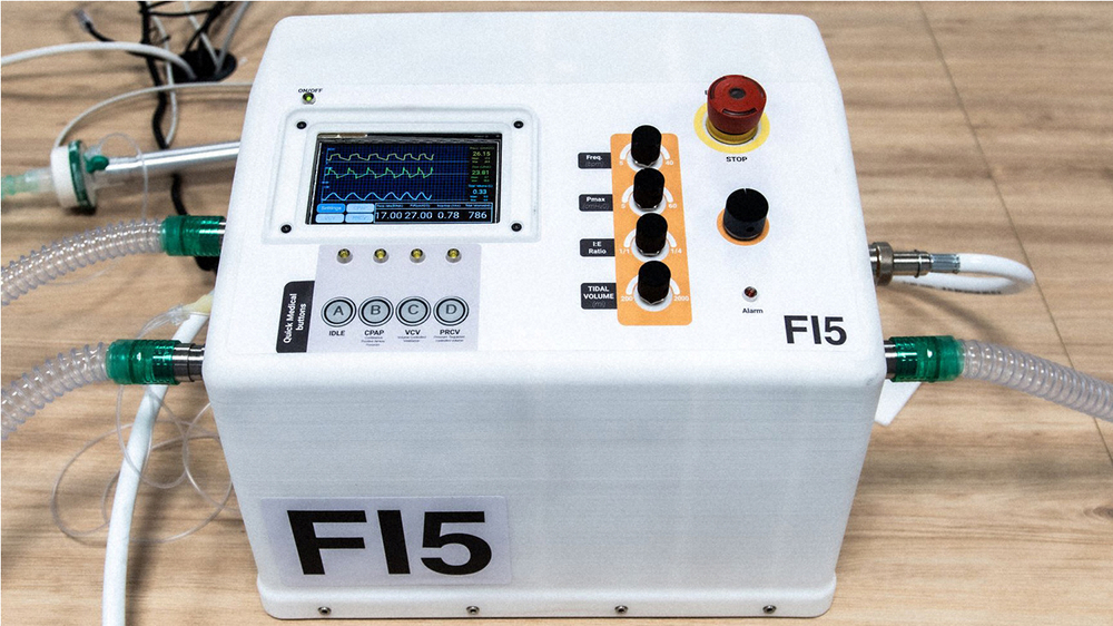 フェラーリが開発した人工呼吸器「F15」（フェラーリ公式サイトから） ― スポニチ Sponichi Annex クルマ