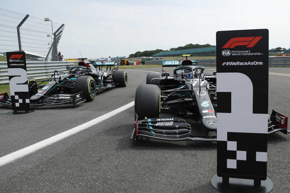 【画像・写真】ボッタス今季2度目のPP　ホンダ勢フェルスタッペン4番手　F1第5戦70周年GP