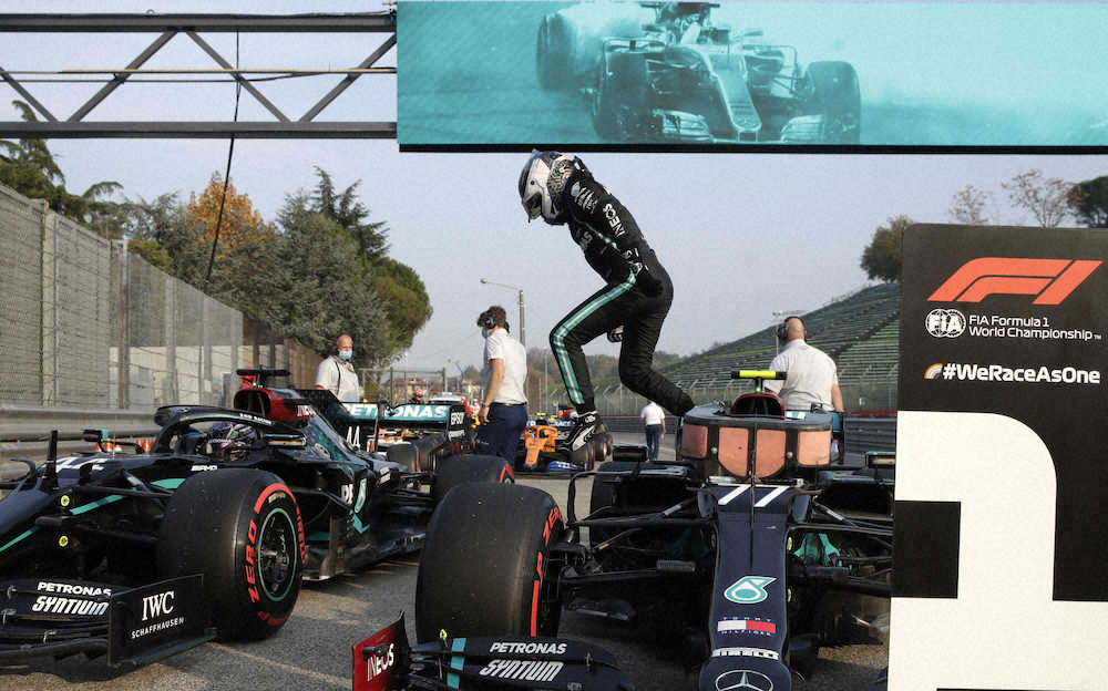 【画像・写真】ボッタス、今季4回目のPP獲得　F1第13戦エミリアロマーニャGP