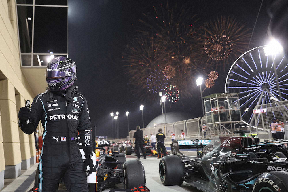 【画像・写真】ハミルトン96勝　自身の最多記録更新、PPのフェルスタッペン2位