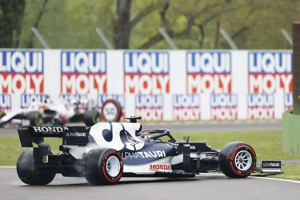 【画像・写真】角田12位、連続入賞ならず　攻めるもコースアウトに「がっかり」F1第2戦