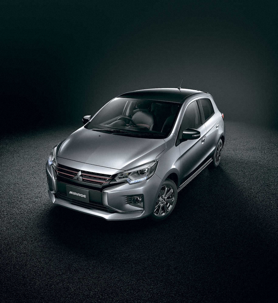【画像・写真】三菱自、黒の特別仕様車　三菱自動車の小型車「ミラージュ」の特別仕様車「ブラックエディション」