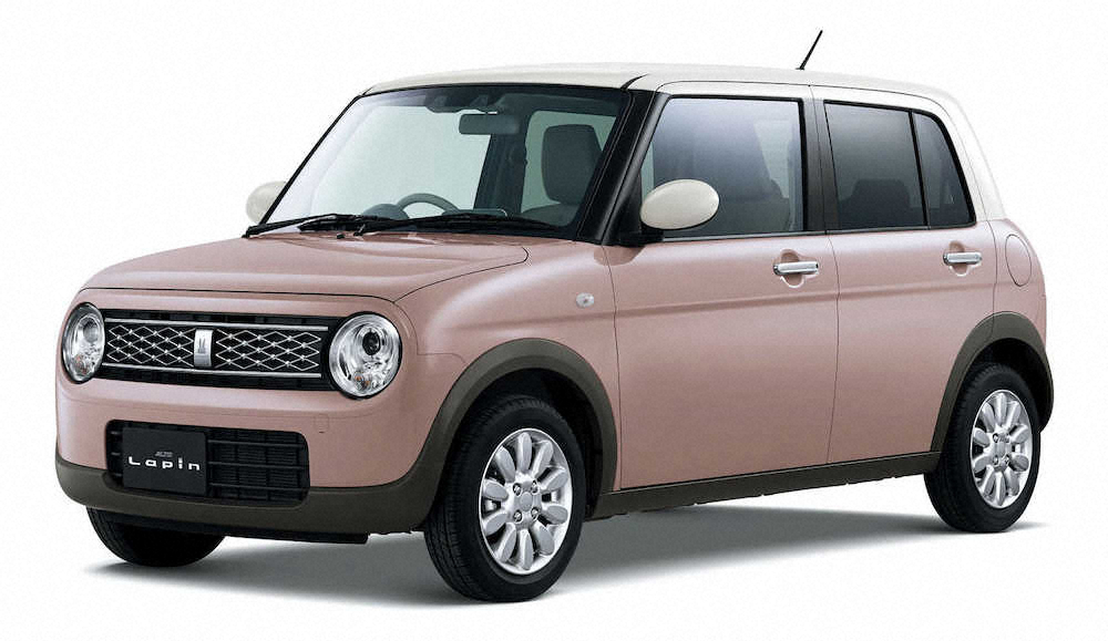 【画像・写真】夜間歩行者検知するラパン　スズキ「アルト　ラパン」