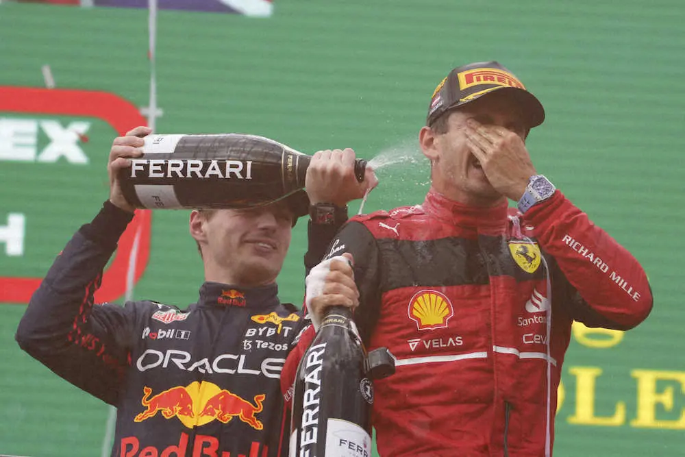 【画像・写真】フェラーリのルクレールが8戦ぶり今季3勝目　レッドブルのホームで逆襲のろし　角田は16位