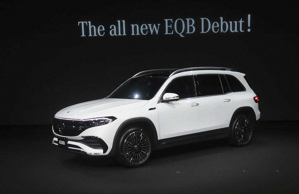 【画像・写真】ベンツの3列シートEV　メルセデス・ベンツ日本「EQB」