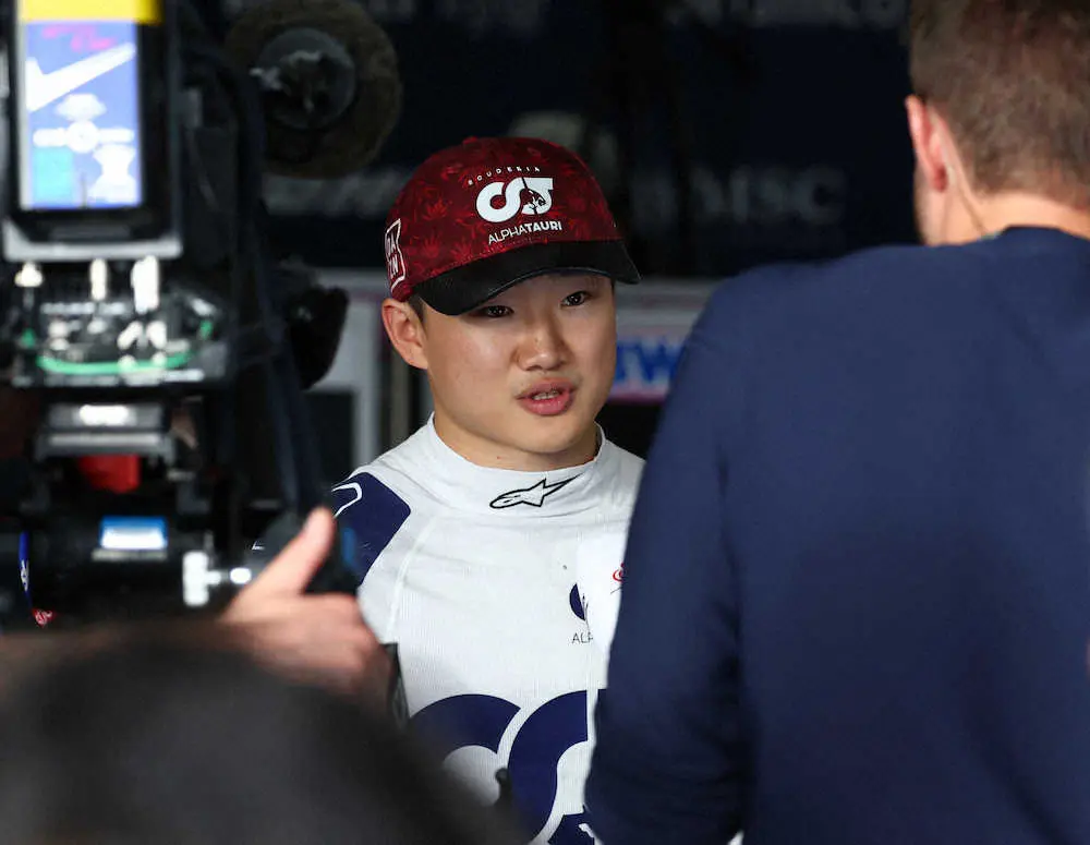 【画像・写真】【一問一答】ブレーキトラブルもQ2進出の角田裕毅「ドライの鈴鹿は全くの別次元。全てが早送り」