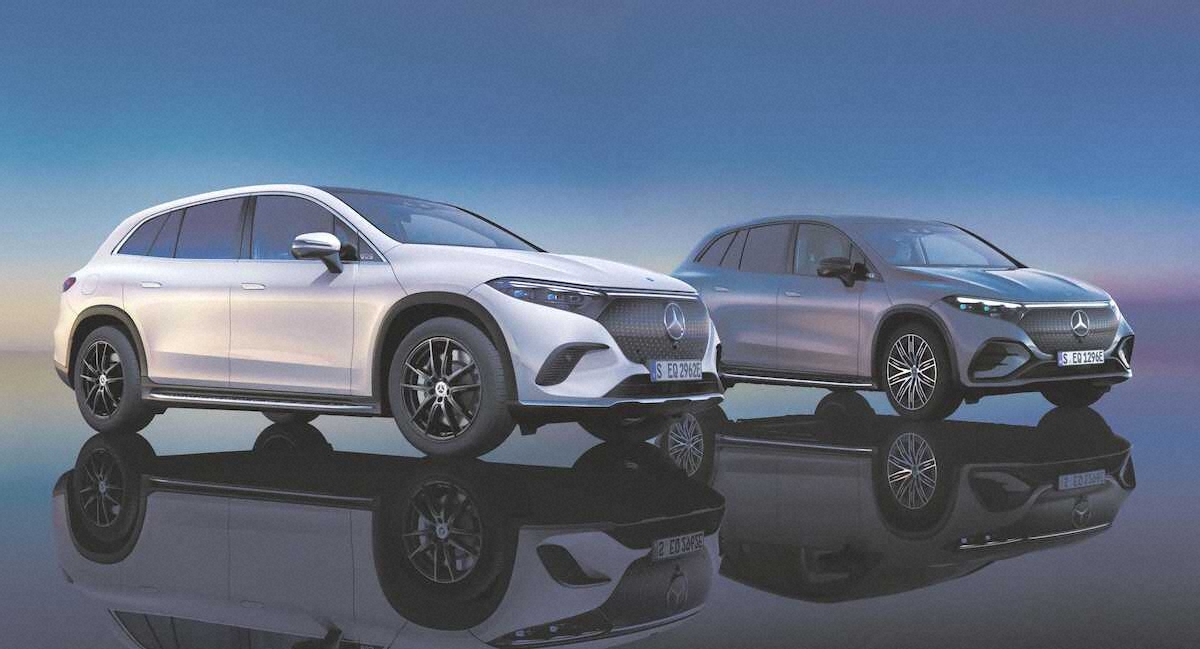 【画像・写真】ベンツがEVの高級SUV　メルセデス・ベンツ「EQS SUV」
