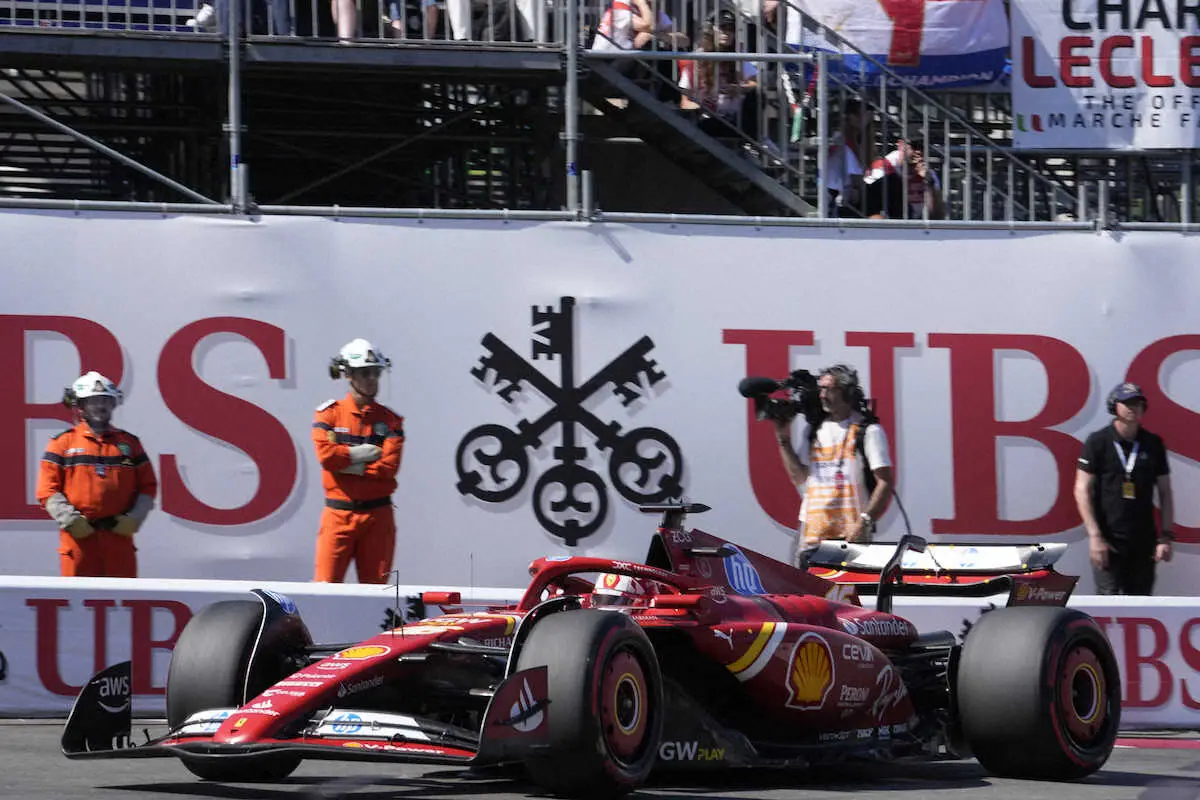 【画像・写真】角田がモナコGP予選日本最高タイ8番手　ルクレールPP、フェルスタッペンはプロスト＆セナ超えならず　