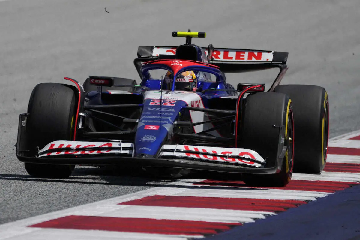 【画像・写真】角田裕毅Q2敗退で14番手　フェルスタッペン4年連続PP　F1オーストリアGP