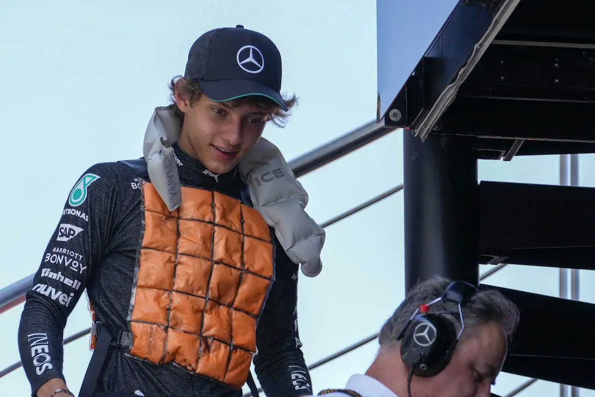 【画像・写真】F1メルセデスが来季からアントネッリをドライバーに起用　18歳の
