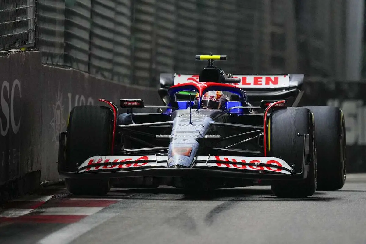 【画像・写真】ノリスがポール・ツー・ウインの完勝で今季3勝目　角田裕毅12位　F1シンガポールGP