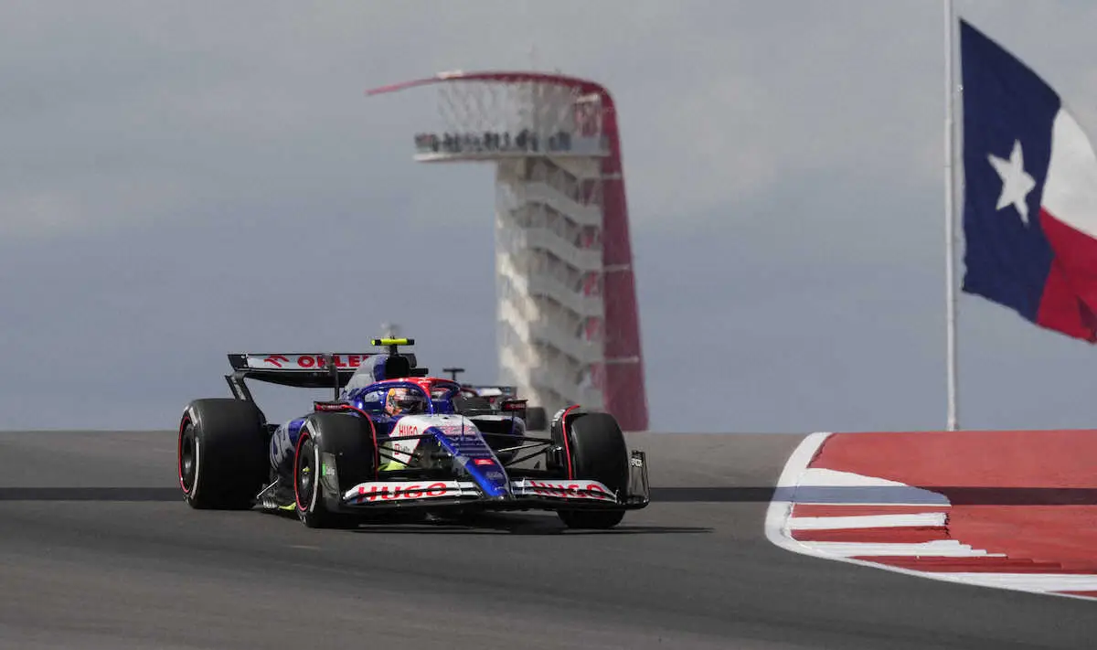 【画像・写真】角田裕毅はスプリント予選9番手、新同僚のローソン15番手　F1米国GP