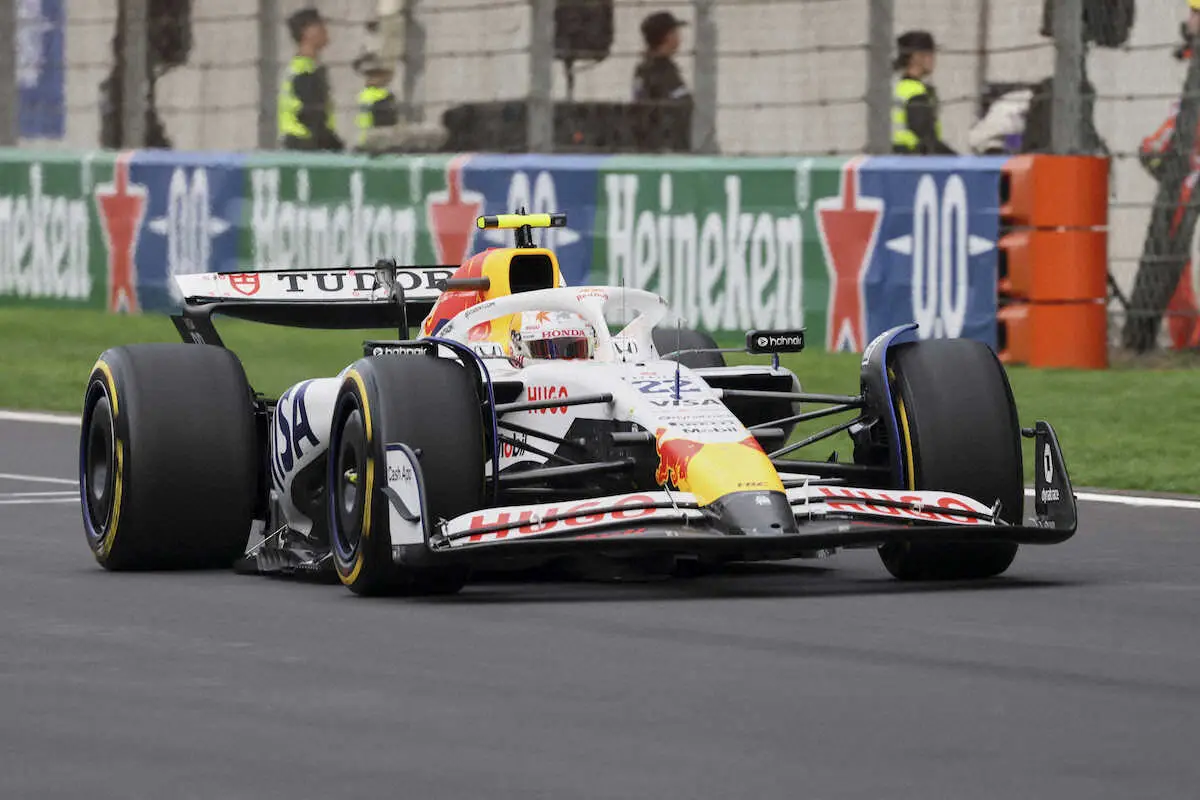 【画像・写真】【F1】角田裕毅19位…2ストップ戦略裏目＆フロントウイング壊れた　ピアストリ今季初V　中国GP