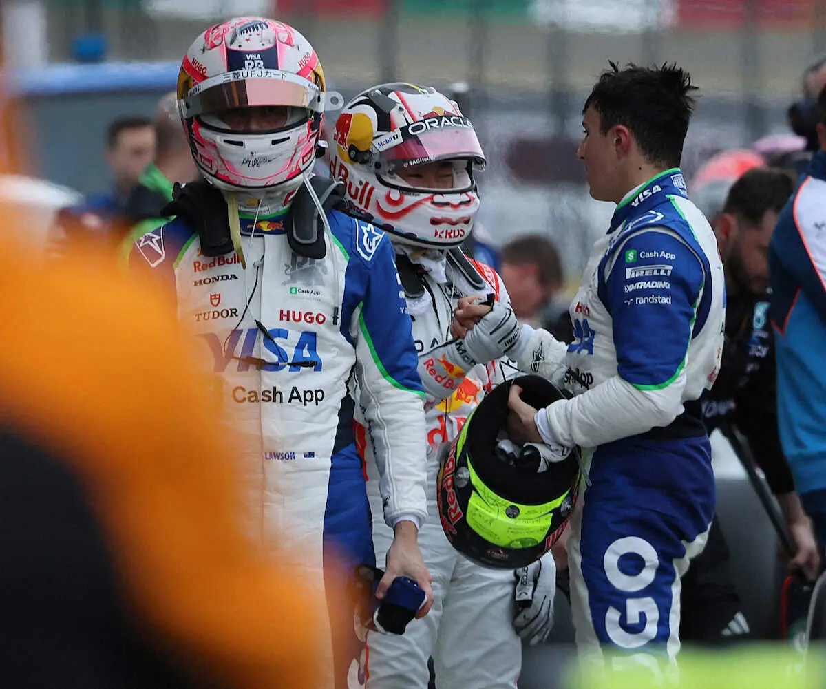 【画像・写真】【F1】移籍初戦で12位の角田裕毅「複雑な気持ち。ちょっと悔しい」　レッドブル代表は今後に期待