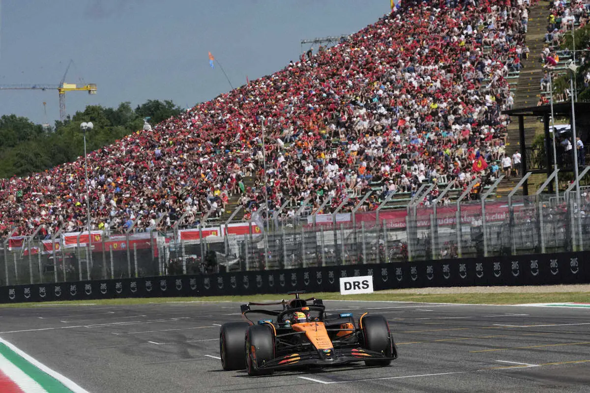 【画像・写真】PPを獲得したマクラーレンのピアストリ（AP）